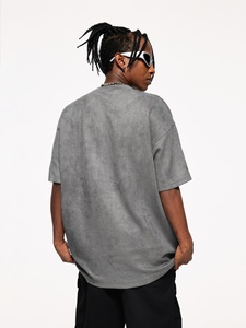 Quickshow เสื้อยืดพิมพ์ลายกราฟิกสำหรับผู้ชาย, เสื้อยืดโอเวอร์ไซส์ใส่ได้ทั้งชายและหญิงเสื้อยืดบ็อกซี่ - Product Image 2