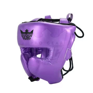 Protector de Cabeza de Cuero para Boxeo y Entrenamiento de MMA, Diseño Personalizable, Ropa Deportiva Protectora para Adultos - Product Image 2