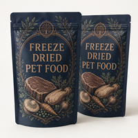Sachets Doypack Mylar refermables pour aliments lyophilisés pour animaux de compagnie, résistants à l'humidité, emballage personnalisé de qualité alimentaire pour fournisseurs de lait et de gelée - Vente en gros