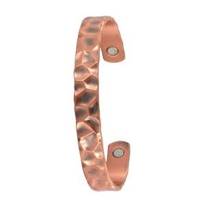 <b>Magnetic</b> <b>Copper</b> <b>Bracelet</b> with Pattern Fashionable Bangles in Brass Steel and <b>Copper</b> for Health Benefits - Product Image 6