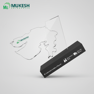 Trophée Carte de l'État du Gujarat en Acrylique pour Événements Culturels et d'Entreprise, Reconnaissance des Employés - Fournisseur en Gros Mukesh - Product Image 5