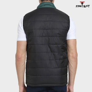 Diseño de moda Nueva llegada Puffer Chaleco Logotipo impreso personalizado Disponible Diferentes tamaños Hombres Puffer Chaleco - Product Image 4