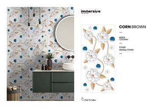 Carreaux de sol en porcelaine de luxe 600x1200 mm avec surface lisse aspect marbre, idéal pour les maisons modernes et les bureaux haut de gamme. - Product Image 4