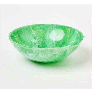 PINK Inclined Unique Designs FLOW DESSERT BOWL Meilleure vente Bol en résine fait main Design aspect marbre directement de l'Inde au meilleur - Product Image 3