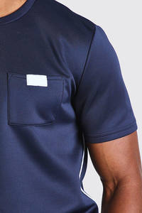 Chándal de verano de diseño personalizado, precio personalizado, logotipo barato, conjunto corto para hombre, chándales de verano para hombre en poliéster - Product Image 6