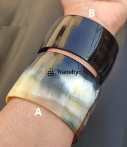 Luxury Horn Bangles Natural Handmade Fashion <b>Bracelet</b> <b>Set</b> Stylish Boho Premium Unisex Gift Jewelry Tradebyd - Product Image 1