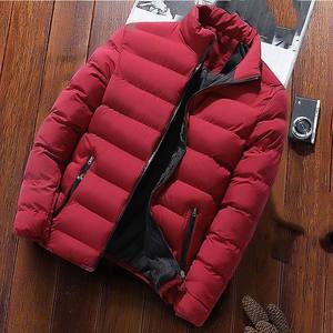 เสื้อโค้ทขนเป็ดให้ความอบอุ่นสำหรับผู้ชายเสื้อแจ็คเก็ตขนเป็ดแบบซิปคอตั้งสำหรับฤดูหนาวปี2024โลโก้ที่กำหนดเองได้ - Product Image 5