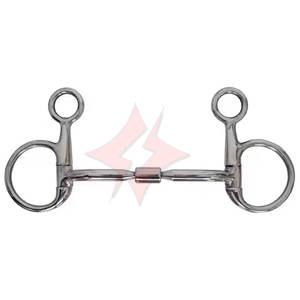 Makebe Limobits hecho a medida, broca de media mejilla de acero inoxidable, relleno suave y anillo suelto de acero inoxidable con plata alemana - Product Image 1