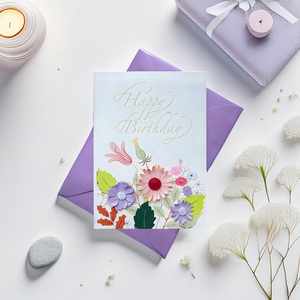 การ์ดอวยพรวันเกิดการ์ดอวยพรวันเกิดทำด้วยมือจากเวียดนาม-GB008 - Product Image 2