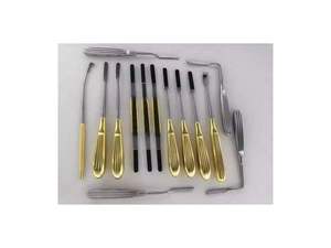Ensemble d'instruments de lifting des sourcils endoscopique de 15 pièces, râpes nasales, outils de chirurgie plastique, source d'alimentation manuelle, approuvé CE, ASTRIN SURGICAL - Product Image 2