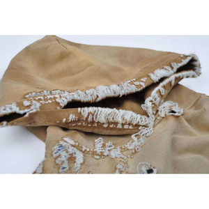 Sweat à capuche angélique en coton éponge français de qualité supérieure pour homme Streetwear à imprimé bouffant pour l'automne Fabriqué par - Product Image 2