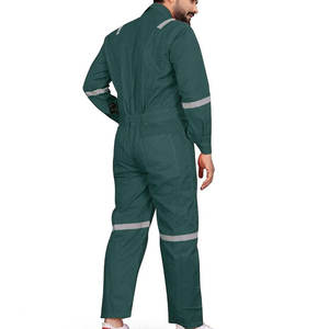 Hi-viz poli/ cotton ความปลอดภัย overalls, overalls his เสื้อผ้าทำงาน Hi VIS มองเห็นสูงสะท้อนแสงน้ำหนักเบา Workwear ปลอดภัย - Product Image 6