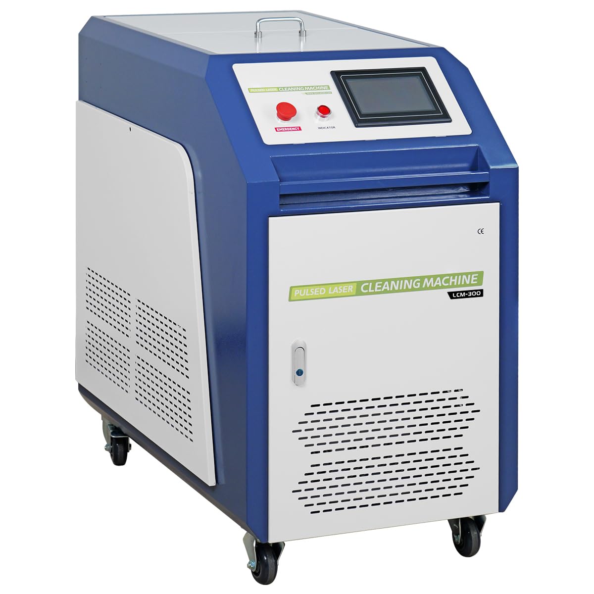 Portable Pulse Industries Fiber Laser Cleaner Battery-Included Equipment for Metal Wood Paint Rust Removal Cleaning Machine