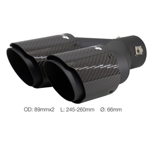 Terminal redondo de 66 mm con doble desplazamiento, de carbono y acero - Product Image 1