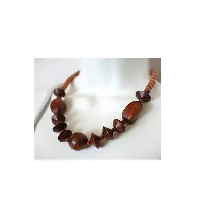 Модное деревянное ожерелье Мала комплект ювелирных изделий для женщин и Индивидуальный размер по низкой цене и Лидер продаж