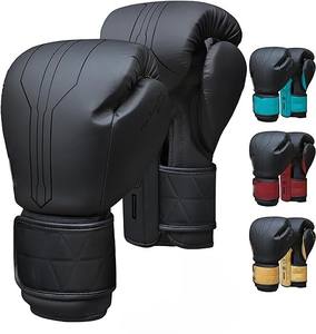 Professional Synthetic Leather <b>Boxing</b> <b>Gloves</b> for Sparring <b>Muay</b> <b>Thai</b> Kickboxing Training and Heavy Bag Workout Equipment - Product Image 6