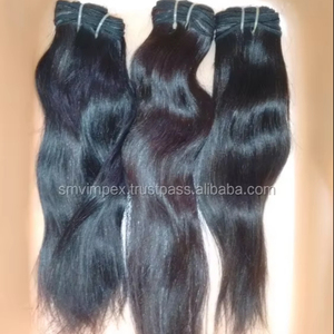 Extensions de cheveux humains vierges indiens 100% Remy Vague naturelle et tissage de cheveux à boucles italiennes sans perte ni enchevêtrement - Product Image 6