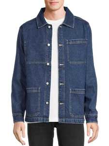 Vestes pour hommes en gros, vêtements de travail en denim, vestes de travail avec poches et écussons, vestes Detroit sur mesure - Product Image 2
