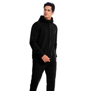 Ropa informal de alta calidad para hombre, chándal de algodón 100%, venta de fábrica, precio al por mayor, conjunto de chándales de invierno - Product Image 1