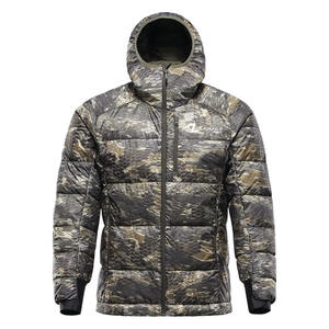 Veste de chasse de camouflage rembourrée pour hommes, imperméable et chaude pour l'extérieur/Veste de chasse de haute qualité à fermeture éclair personnalisée pour hommes - Product Image 6