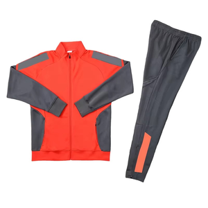 Survêtement d'entraînement de football pour hommes, coupe ajustée, logo d'équipe personnalisé, broderie, impression unie, respirant, séchage rapide, léger - Product Image 2