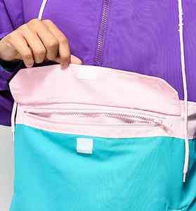 แจ็กเก็ตกันลมแฟชั่นสำหรับฤดูหนาวเสื้อแจ็คเก็ตกันลมเลือกสีได้ - Product Image 3