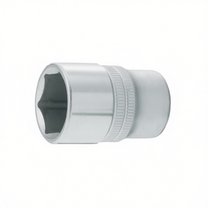 Hazet 1/2'' 6-Point Square <b>Socket</b> with Traction Profile and Knurling - Product Image 2