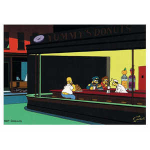 Carte de vœux numérique A5 Les Simpsons, impression numérique, carte postale, invitation pour usage professionnel, amoureux, usage personnel, papier de haute qualité, souvenir - Product Image 1