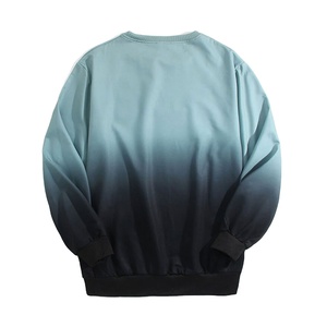 Sudadera de lana pesada para hombre, diseño elegante con impresión personalizada básica, sudadera de mezcla de algodón para uso de etiqueta privada - Product Image 2