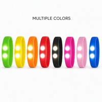 Bracelet LED Lumineux en Silicone – Idéal pour Fêtes, Cadeau Promotionnel, Rechargeable, Portable – Vente en Gros, OEM, ODM Direct