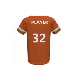 Precio de fábrica Hombres Uniforme de béisbol Camisas de béisbol Entrenamiento Jersey Hombres de alta calidad Jersey de béisbol para la venta - Product Image 2