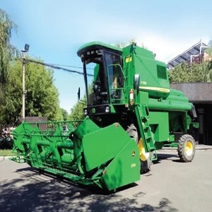 High-Performance 4 <b>Row</b> Corn Combine Harvester Full Feed Grain Harvesting <b>Machine</b> 90HP Agricultural Machinery - Product Image 1