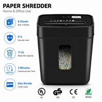 Máquina de Laminación de 4 mm x 32 mm, Tamaño A4, 11.5 L, 8 Hojas, Laminadora Automática para Oficina