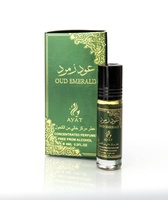 Huile de parfum OUD EMERALD 6X6ml par Ayat Perfumes Parfums de Dubaï pour hommes et femmes sans alcool