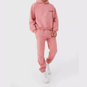 Survêtements Streetwear 100% coton pour hommes Quickdry Logo personnalisé course à pied ensemble de jogging en plein air léger - Product Image 3