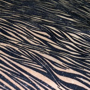 Flock Zebrina Bò Da Đổ Xô Ngựa Vằn Hiệu ứng Ý Da Mềm Bền Kết Thúc Sang Trọng Giày Túi Da Hàng Hóa Hàng Hóa Đạt - Product Image 4