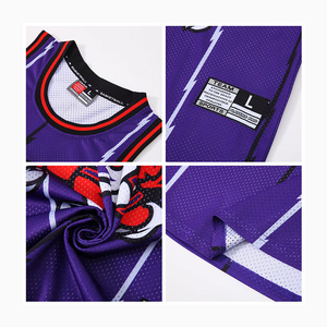 Ensemble de maillot de basket-ball à séchage rapide, shorts respirants, vêtements de sport de haute qualité, vente en gros, broderie du drapeau de Cooper 32 - Product Image 6