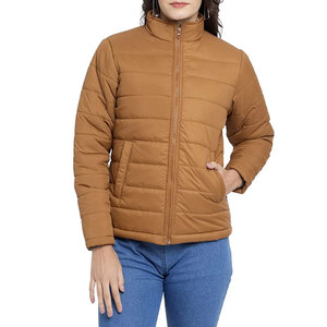 Fashion <b>Women</b> Puffer <b>Lightweight</b> Insulated Winter <b>Jacket</b> With Front Zip And Comfortable Fit - Product Image 1