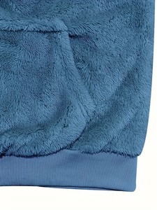 Men's Heavyweight Plain Dyed Hoodies in Bulk for Winter OEM Service <b>puller</b> fleece Hoodies with Packets Bangladesh manufactures - Product Image 5