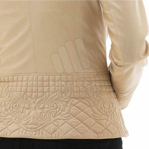 Chaqueta de Cuero Genuino para Mujer, Oferta, Invierno, Transpirable, Corte Ajustado, Personalizada - Product Image 6