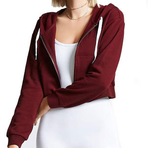 Sudadera informal con capucha de manga larga para mujer con estampado de logotipo personalizado al por mayor con cuello con capucha para la temporada de otoño - Product Image 4