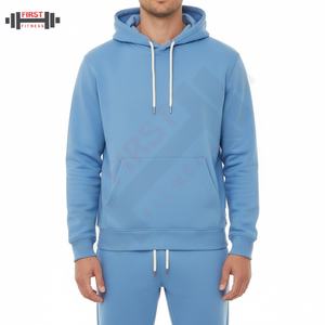 Conjunto de Sudadera con Capucha y Pantalones Deportivos Acampanados de 450 Gsm, Estampados, Lavado Ácido Desgastado, Decolorado por el Sol, Conjunto Deportivo Masculino de Lujo - Product Image 1