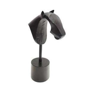 Figurine de renne en aluminium, couleur nickel mat noir, sculpture de petite taille pour la décoration de Noël, figurine de sculpture - Product Image 2