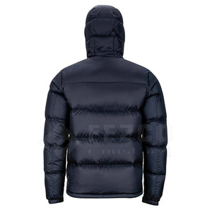Veste matelassée professionnelle Slim Fit pour hommes, vêtements d'hiver décontractés avec options personnalisables en tissu épais - Product Image 3