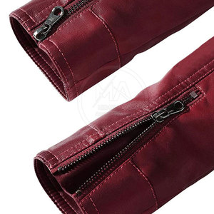 Chaqueta de cuero cálida de invierno transpirable para hombre, chaqueta de cuero informal para hombre a precio razonable - Product Image 3