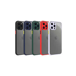 Netzy SAFA Kaff Series Étui de protection en silicone souple de qualité supérieure pour iPhone 12 Pro Max, antichoc, rouge, élégant, Ins A22 A50 - Product Image 2