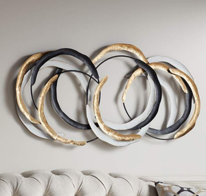 Gold-Finished Bird Metal Wall Art Home <b>Decoration</b> for <b>Bedroom</b> and Living Room Handmade in India - Product Image 3