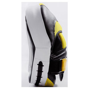 Mitaines de frappe courbées pour la boxe - Coussinets d'entraînement en cuir véritable pour MMA, Muay Thai, Sparring, Mitaines d'entraînement de boxe - Product Image 2