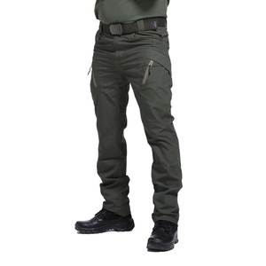 Pantalon cargo pour homme en coton 100% - Vente flash - Léger - Taille mi-haute - Décontracté - Respirant - Séchage rapide - Coupe droite - Multi-poches - Service OEM - Haute qualité - Product Image 4