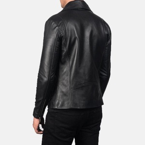 Chaqueta de Cuero de Piel de Oveja Personalizada para Hombre al Mejor Precio, con Tela de Lona y Cuello Alto, Hecha en Pakistán con Alta Calidad - Product Image 5